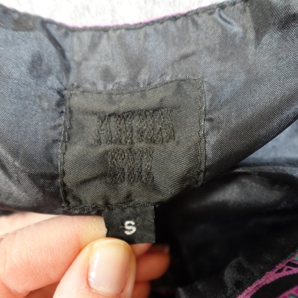 Anna Sui Romper Womens Small Silk Sleeveless Purple Floral Paisley Print - Picture 2 of 9